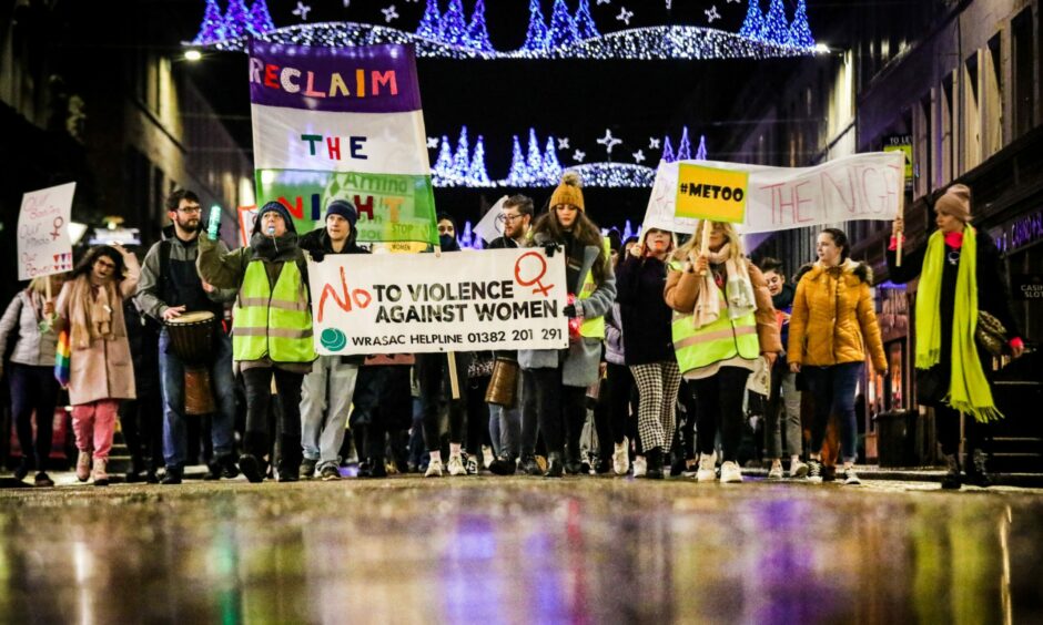 violence women reclaim the night march