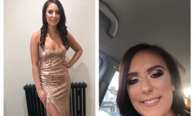 Katy Stevenson was spiked by injection in a Dundee club queue.