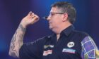 Gary Anderson during the PDC William Hill World Darts Championship at Alexandra Palace, London in 2019
