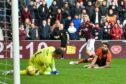 Hearts star Ben Woodburn put his side ahead against Dundee United