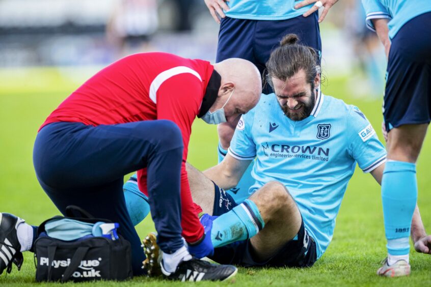 Cillian Sheridan suffered an Achilles injury at St Mirren last season