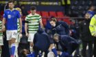 David Wotherspoon injured his knee against Celtic.