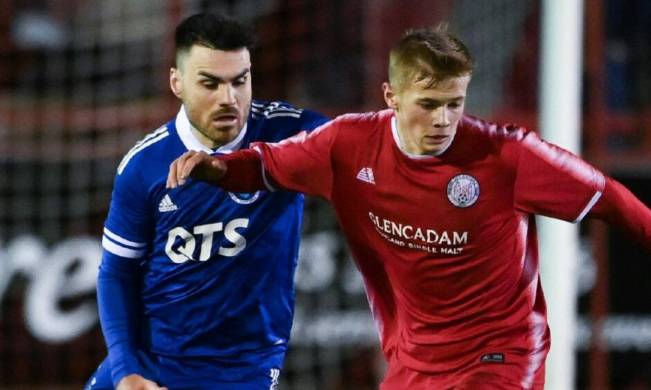 Max Kucheriavyi shone with Brechin City.