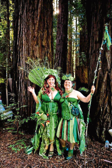 NEoN Festival returns in 2021. Picture shows ecosexual artists Beth Stephens and Annie Sprinkle. 