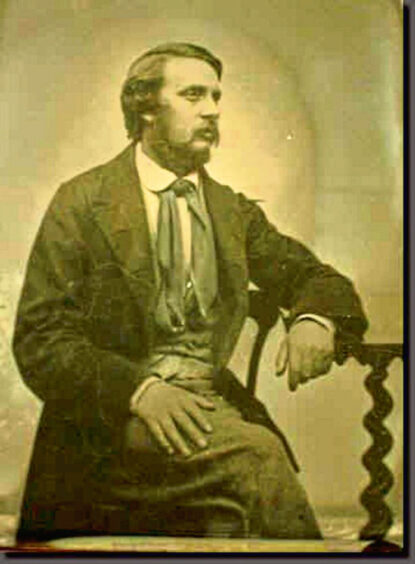 A photograph of Emile L'Angelier, Madeleine Smith's secret lover.