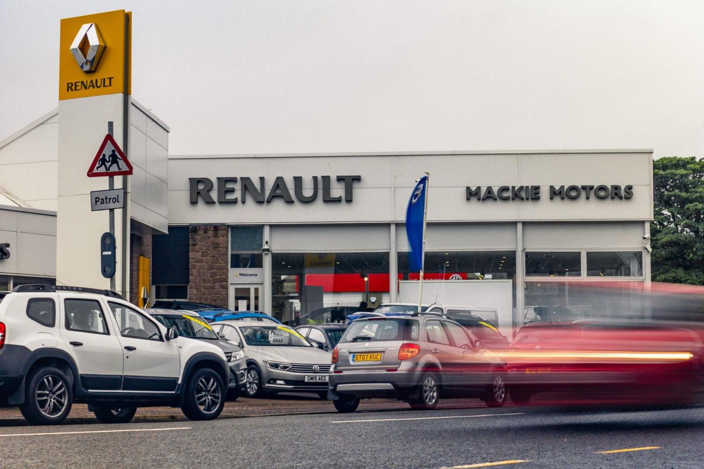 Mackie Motors, in Arbroath, Scotland, sell electric cars and answer questions