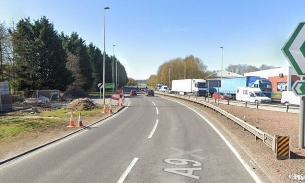 A general view of the A9 in Perth.