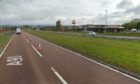 A busy section of the A90 Forfar bypass was left in darkness for over two hours due to the blackout.