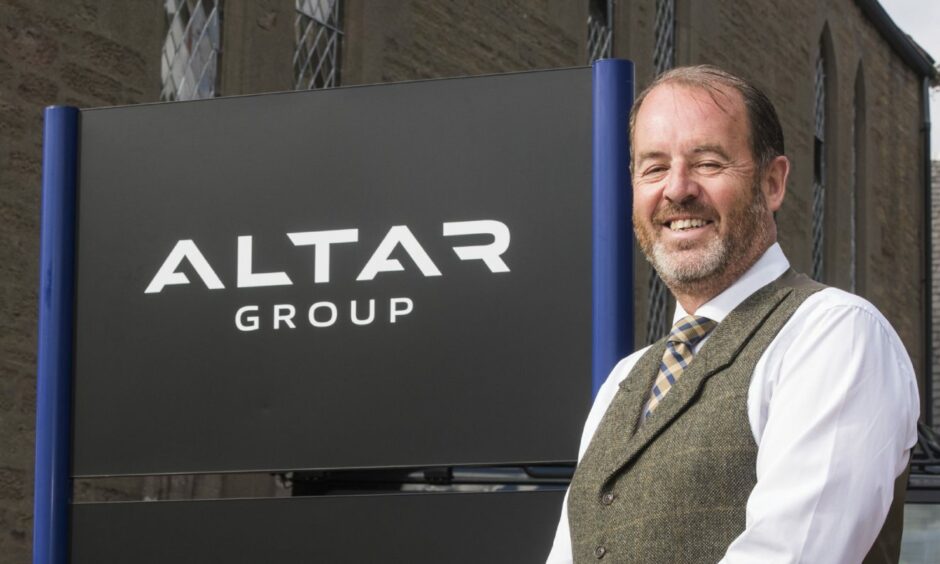 Scott McCallum, chief executive of creative agency Altar Group, which has won a number of contracts. Image: Alan Richardson.