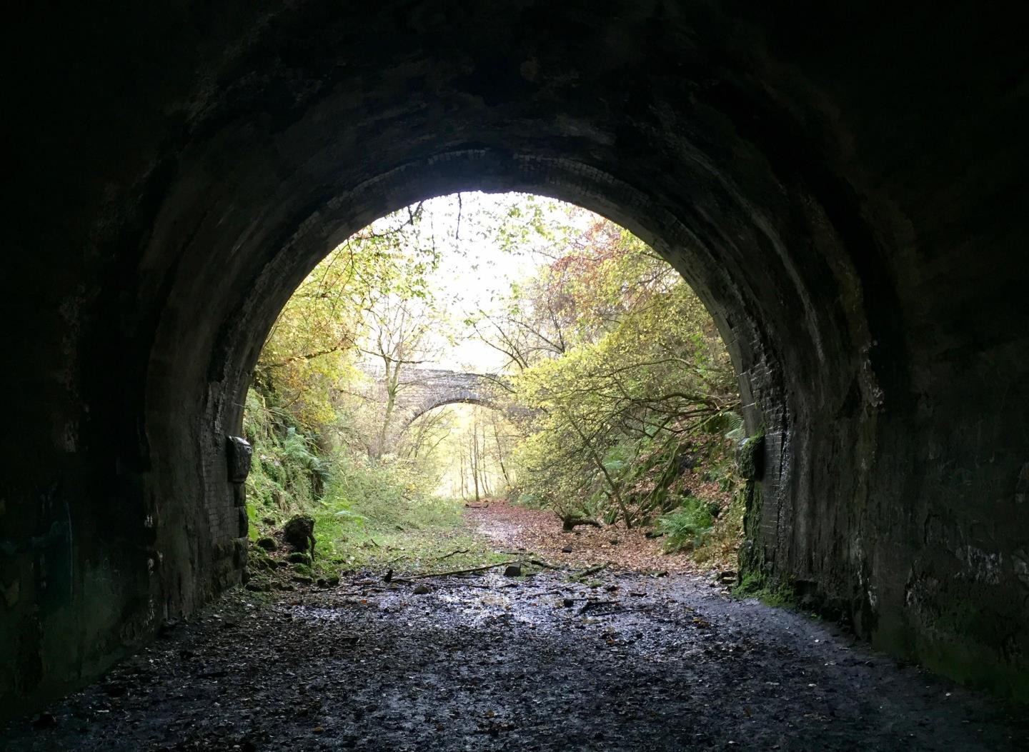 WALK THIS WAY: Glenfarg rail tunnels