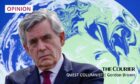 Gordon Brown is  not underestimating the challenges of delivering on COP26, but he's hopeful change can come.