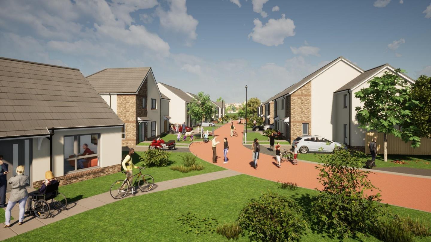 First look at affordable homes plans next to Cowdenbeath Golf Club