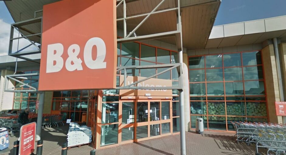 The B&Q at King's Cross Road