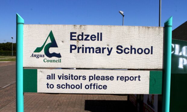 Pupils have been sent home from Edzell Primary School