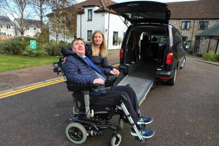 adapted vehicle monifieth kevin christie
