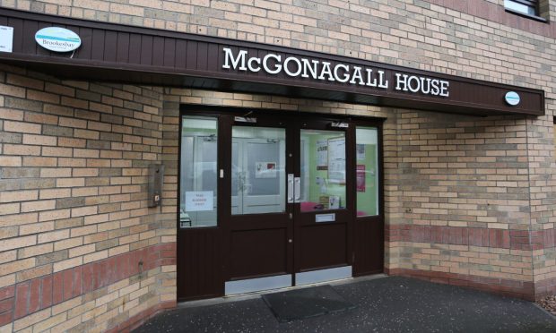 The allegations relate to two staff at McGonagall House in Dundee.