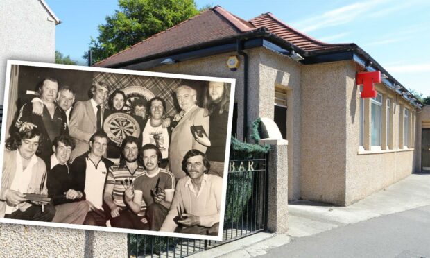 Former Alpha Bar in Kirkcaldy where darts legend Jocky Wilson played.