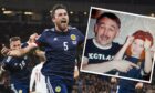 John Souttar used to watch Scotland games with dad, Jack and now he has scored a crucial goal for his country.