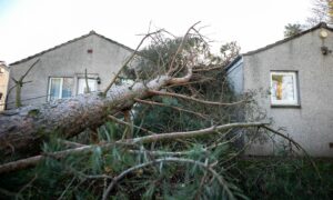 Storms caused damage to property across the region.