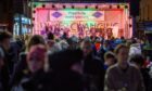 Last year's light switch-on. Image: Kenny Smith/DC Thomson