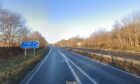 The collision happened on the slip road from the M90 near Rosyth. Image: Google.