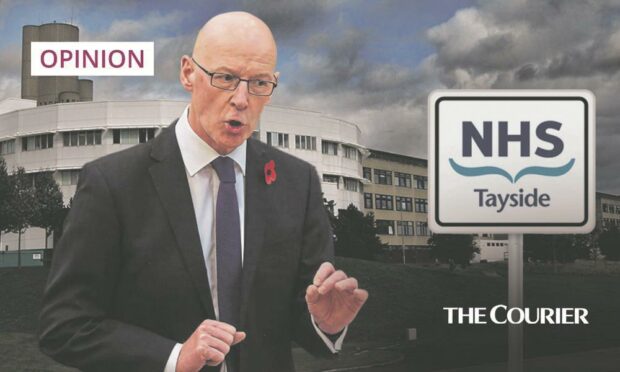 John Swinney was accused of putting constituents at risk in the NHS Tayside breast cancer crisis.