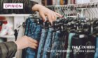 Fast fashion doesn't suit the climate-conscious consumer - but Dundee is spearheading a more sustainable style. Photo: Shutterstock