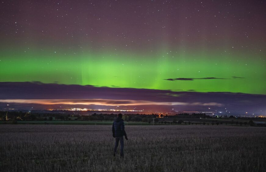 Northern Lights over Perthshire