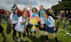 Participants in the Dundee Kiltwalk