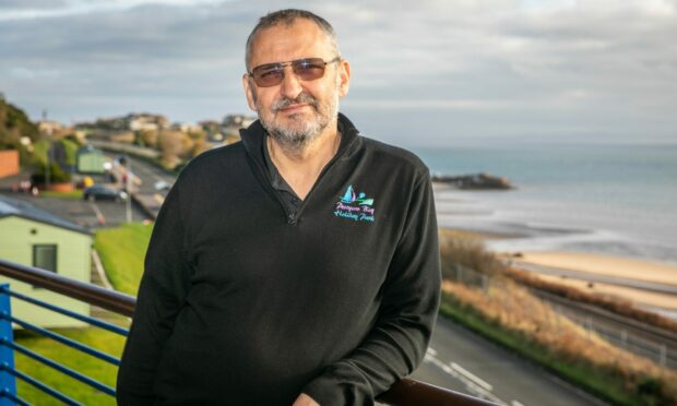 Pettycur Bay Holiday Park - director Tommy Wallace. Image: Steve Brown/DC Thomson.