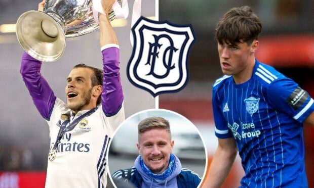 Gareth Bale, Josh Mulligan and Simon Ferry (inset).