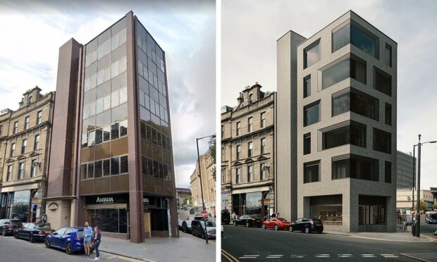 A first glimpse of how the the redeveloped Whitehall Crescent building will look once completed.