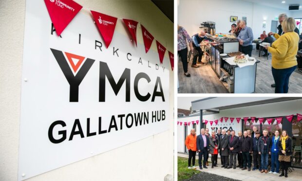High ranking YMCA bosses took a detour from COP26 in Glasgow to attend the opening of the new Kirkcaldy hub.