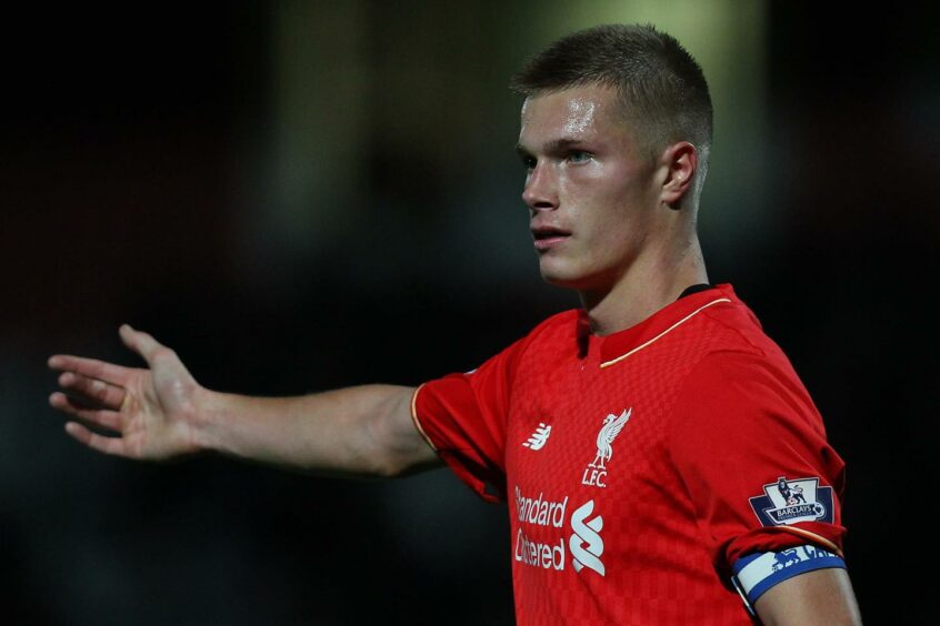 Dan Cleary in action for Liverpool.