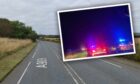 a909 cowdenbeath kelty police crash