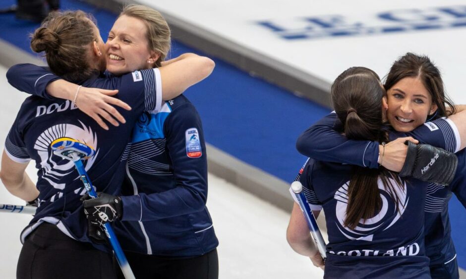 Eve Muirhead and her team win European gold.