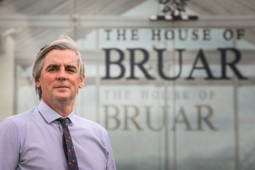 House of Bruar's managing director Patrick Birkbeck