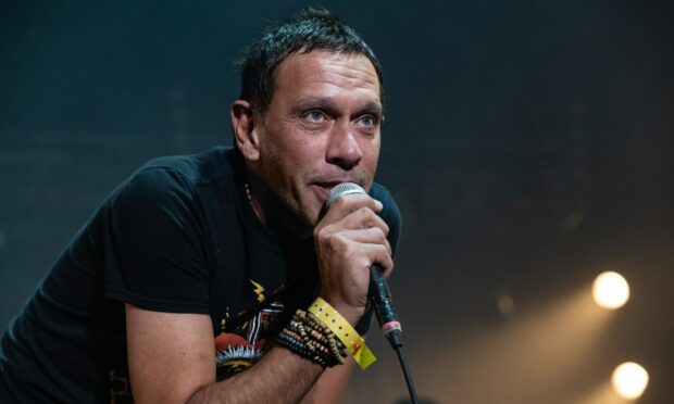 Rick Witter, frontman of Shed Seven. Picture: Dan Reid/Shutterstock.
