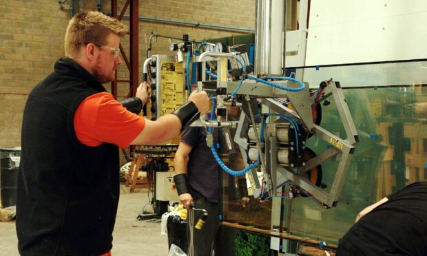 Ravensby Glass at West Pitkerro Industrial Estate.