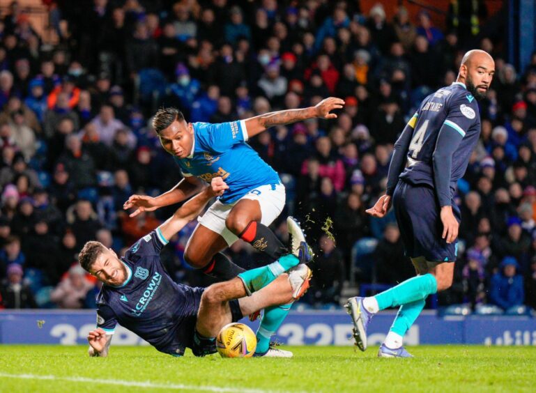 Dundee were beaten 3-0 in the last meeting with Rangers.