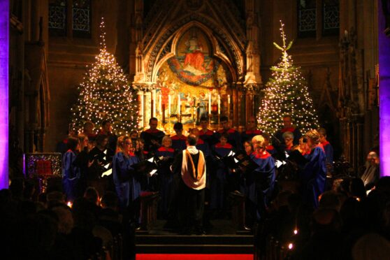 A previous Carols by Candlelight service at St Paul's. Picture: Kris Miller/DCT Media.
