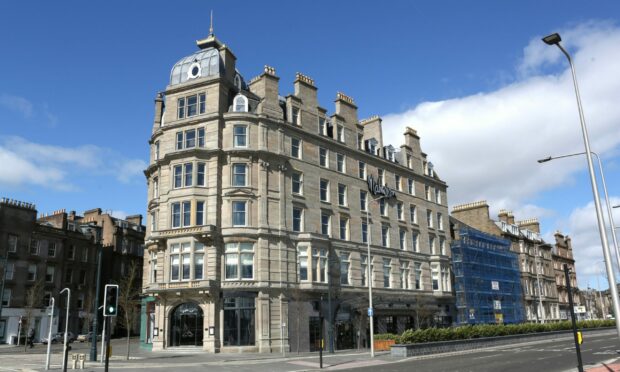 The Malmaison hotel, which is one of the hotels that have raised their prices for Radio 1's Big Weekend in Dundee.