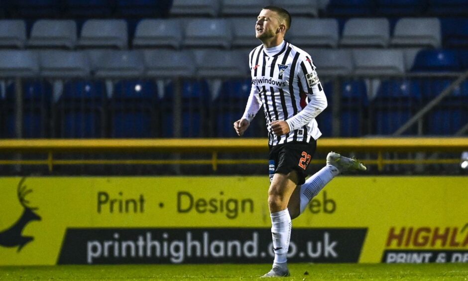 Dom Thomas was on the scoresheet the last time Dunfermline travelled to Inverness.