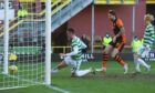 Charlie Mulgrew couldn't prevent David Turnbull from putting Celtic 2-0 up at Dundee United