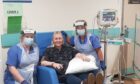 Kinross woman Penny recieves the new Covid treatment