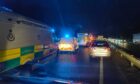The incident caused long tailbacks. Image: Fife Jammer Locations