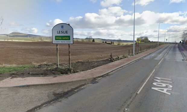 The A911 had to be closed. Image: Google.