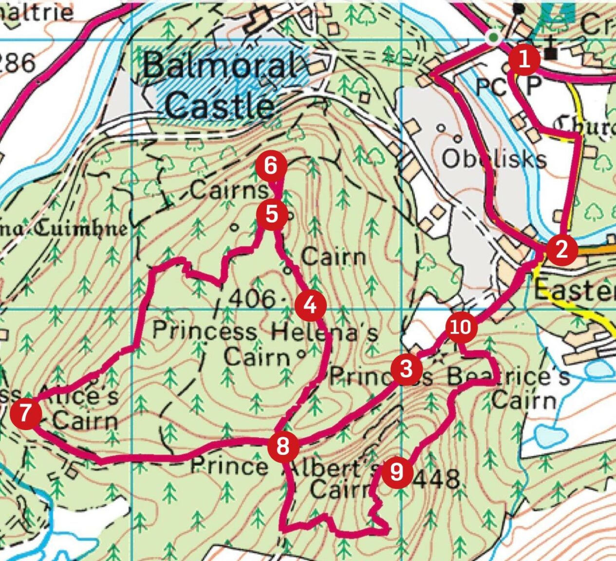 WALK THIS WAY 'Treasure hunt' around Balmoral cairns