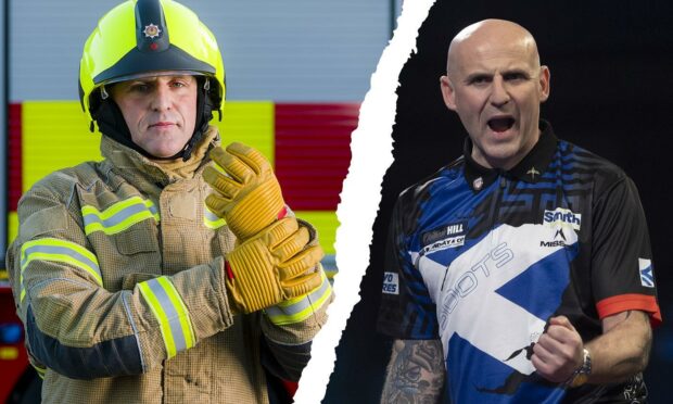 Alan Soutar won't give up his day job as a firefighter