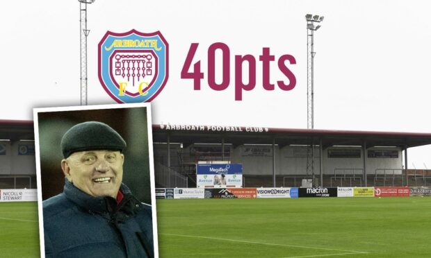 Arbroath set an initial target of 40 points for the season - but they look set to smash that.